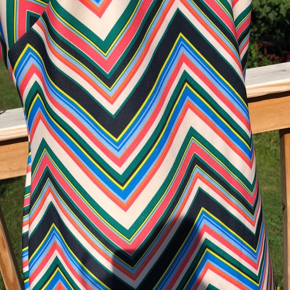 Taylor multicolor zigzag dress - Picture 6 of 7